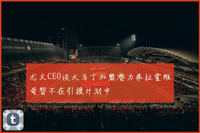 尤文CEO谈大马丁加盟潜力弗拉霍维奇暂不在引援计划中